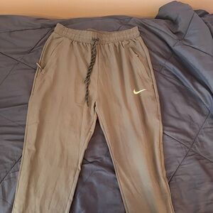 Nike Gray Sweatpants with Elastic Waistband